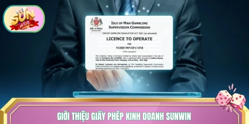 Giới thiệu giấy phép kinh doanh tại cổng game Sunwin