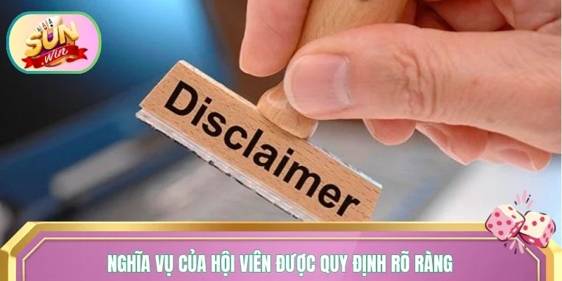 Nghĩa vụ của hội viên được cổng game quy định rõ ràng